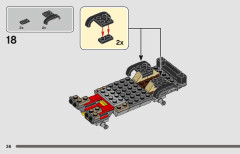 LEGO 76950 instructions page 36 – build guide