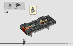 LEGO 76950 instructions page 43 – build guide