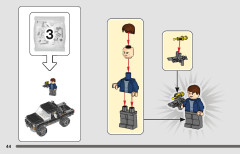 LEGO 76950 instructions page 44 – build guide
