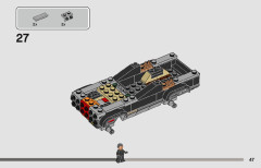 LEGO 76950 instructions page 47 – build guide