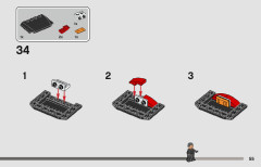 LEGO 76950 instructions page 55 – build guide