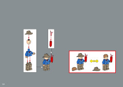 LEGO 76956 instructions page 104 – build guide