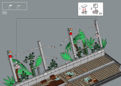 LEGO 76956 instructions page 188 – build guide