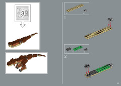 LEGO 76956 instructions page 49 – build guide