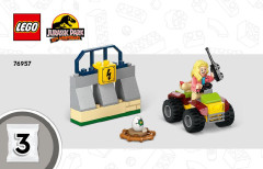 LEGO 76957 instructions page 1 – build guide