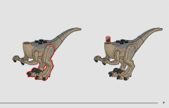 LEGO 76957 instructions page 9 – build guide