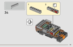 LEGO 76958 instructions page 35 – build guide