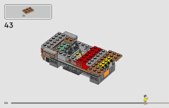 LEGO 76958 instructions page 44 – build guide