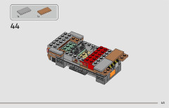 LEGO 76958 instructions page 45 – build guide
