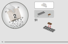 LEGO 76958 instructions page 54 – build guide