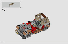 LEGO 76958 instructions page 68 – build guide