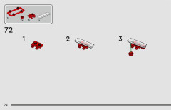 LEGO 76958 instructions page 72 – build guide