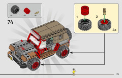 LEGO 76958 instructions page 75 – build guide