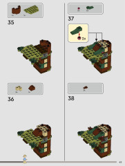 LEGO 76960 instructions page 45 – build guide