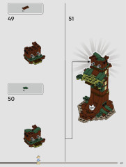LEGO 76960 instructions page 49 – build guide