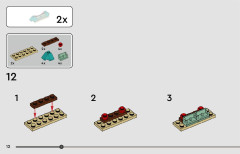 LEGO 76962 instructions page 12 – build guide