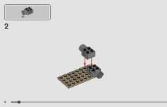 LEGO 76962 instructions page 6 – build guide