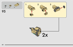 LEGO 76962 instructions page 68 – build guide