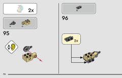 LEGO 76962 instructions page 70 – build guide