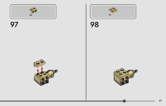LEGO 76962 instructions page 71 – build guide