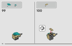 LEGO 76962 instructions page 72 – build guide