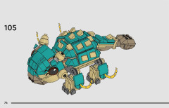 LEGO 76962 instructions page 76 – build guide