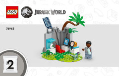 LEGO 76963 instructions page 1 – build guide