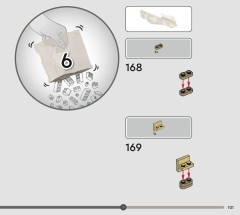 LEGO 76964 instructions page 101 – build guide