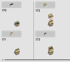 LEGO 76964 instructions page 102 – build guide