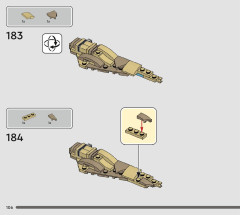 LEGO 76964 instructions page 106 – build guide