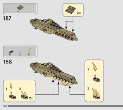 LEGO 76964 instructions page 108 – build guide