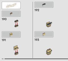 LEGO 76964 instructions page 110 – build guide