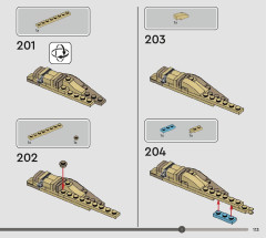 LEGO 76964 instructions page 113 – build guide