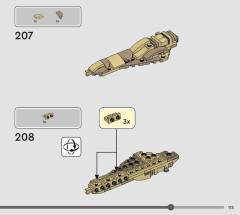 LEGO 76964 instructions page 115 – build guide