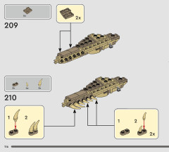 LEGO 76964 instructions page 116 – build guide