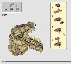 LEGO 76964 instructions page 118 – build guide
