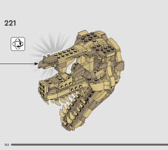 LEGO 76964 instructions page 122 – build guide