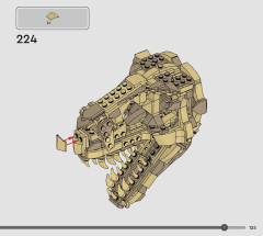 LEGO 76964 instructions page 125 – build guide