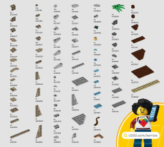 LEGO 76964 instructions page 135 – build guide