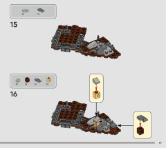 LEGO 76964 instructions page 17 – build guide