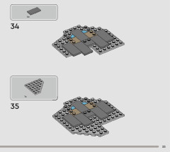 LEGO 76964 instructions page 33 – build guide