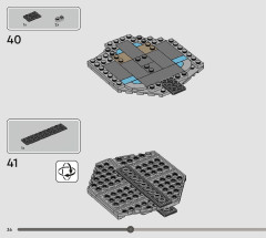 LEGO 76964 instructions page 36 – build guide