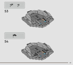 LEGO 76964 instructions page 43 – build guide
