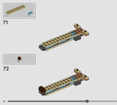 LEGO 76964 instructions page 54 – build guide