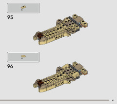 LEGO 76964 instructions page 61 – build guide