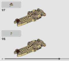 LEGO 76964 instructions page 62 – build guide