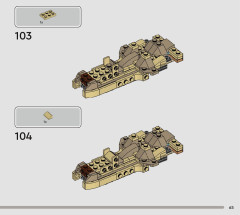 LEGO 76964 instructions page 65 – build guide