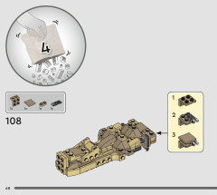 LEGO 76964 instructions page 68 – build guide