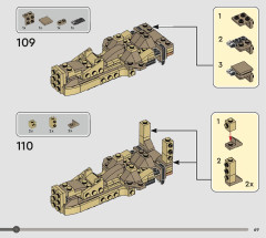 LEGO 76964 instructions page 69 – build guide