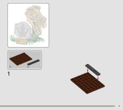 LEGO 76964 instructions page 7 – build guide